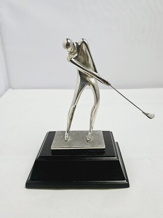 Royal Selangor male abstract golfer