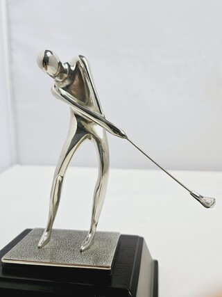 Royal Selangor male abstract golfer