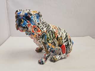 Bulldog sculptuur – Nasa dog