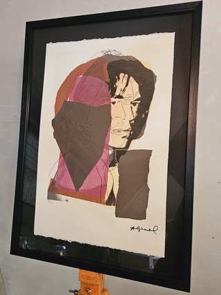 Andy Warhol – ”Mick Jagger” lithograaf