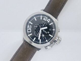 Max Italy Heren Duikhorloge met Schroefdop op kroon