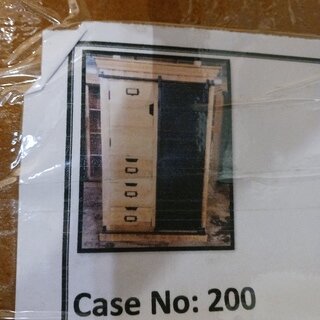 Mangohouten kast 90x45x150, 2025