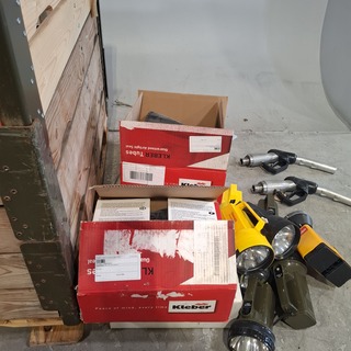 Partij diverse garage inventaris,  O.a Sievert, Kleber