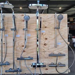 Regendoucheset, Grohe, Chroom