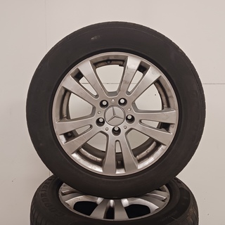 4x Aluminium velg met winterband voor Mercedes E, Goodride, Snowmaster