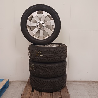 4x Aluminium velg met winterband voor Mercedes ML/GLE, Michelin, Latit