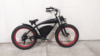 Elektrische E-cruiser, Vintage, Zwart, 2023