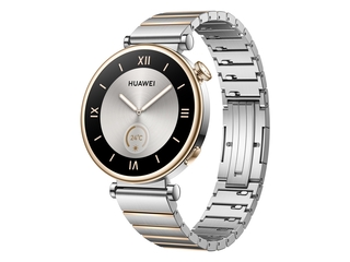 Huawei Watch GT 4  41MM  Zilvergouden roestvrijstalen iOS & Android