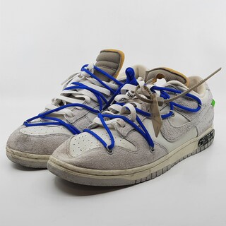 Paar sneakers, maat 45, Nike, Dunk Low Off-White Lot 32 DJ0950-104