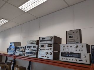 ca.14x Retro audio O.a. Sony, JVC, Akai