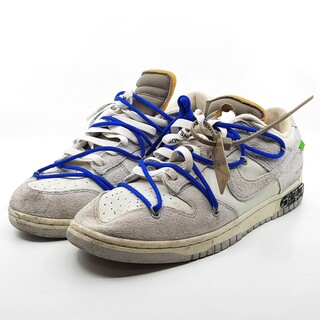 Paar sneakers, maat 45, Nike, Dunk Low Off-White Lot 32 DJ0950-104