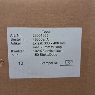 5 Doos LKF zak antistatisch