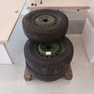 5x band met velg 5×130 G klasse (met spijker banden), Hakkapelitta, 4x