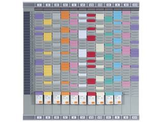 9 Planbord Jaar/Maand 12 Panelen Met 32 Sleuven NOBO