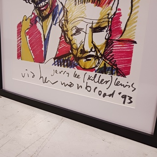 Herman Brood “Elvis, Nick Cave, Jimi Hendrix, Jerry Lee Lewis” Rolling