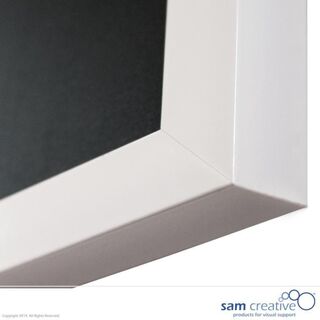 9 Krijtbord Magnetisch Witte Lijst 60×120 cm Sam Creative, POSSH060120