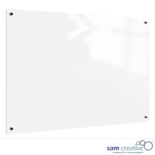 3 Whiteboard Glas Solid Transparent 90x120 cm Sam Creative, GSTBS09012