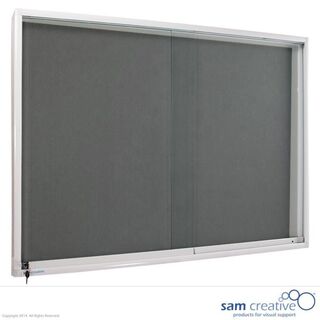 Vitrinekast Prikbord Pro 67x127 Sam Creative, WBPSU067127