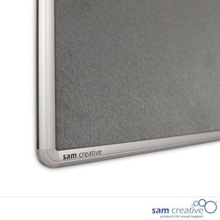 12 Prikbord Pro Series Grey 60×90 cm Sam Creative, PBPSG060090