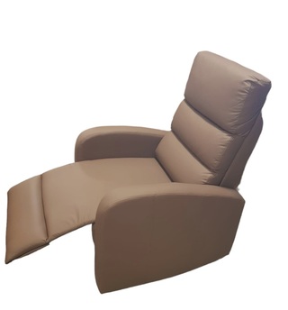 Elektrische lounge fateuil, Red brown, 2025