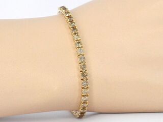 Gouden armband met diamanten 8.00 carat