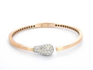 Jacob & Co – Match – Rosegouden design armband met natuurlijke diamant