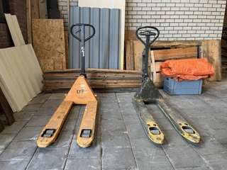 2x Palletwagen, Jungheinrich/EFP