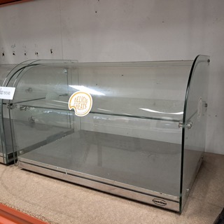 2x transparante display vitrine, CombiSteel , model 7487.0240