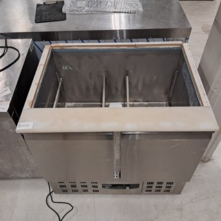 Koelwerkbank met 2 deuren, CombiSteel, model 7950.0400