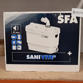 2x sanibroyeur, SFA, SaniVite, Sani accesspump