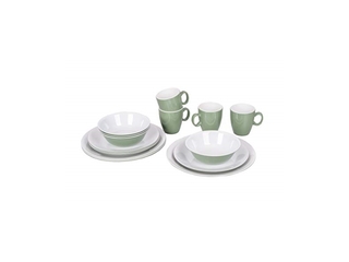 Bo-Camp Servies 100% Melamine 16-delig Groen