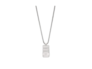 Emporio Armani EGS3078040 Heren Collier Zilverkleurig