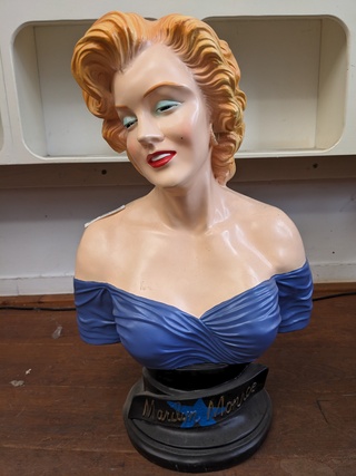Decoratie borstbeeld Marilyn Monroe