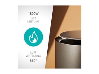 Duux Threesixty 2 Smart ventilator + verwarming Grijs