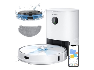 Honiture Robotstofzuiger met dweilfunctie, Q6 Pro 3500Pa met lasernavi