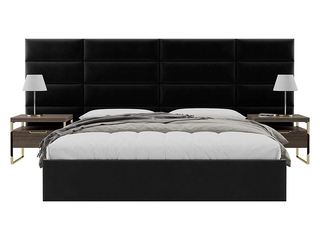 VÄNT Panels 4 Upholstered Headboard / Hoofdeinden 76cm x 29cm Velvet B