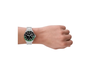 Emporio Armani AR11589 Mannen Horloge Zilverkleurig