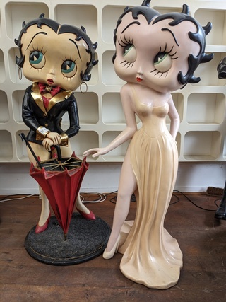 Set decoratiebeelden Betty Boop