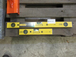2x Waterpassen, Stabila