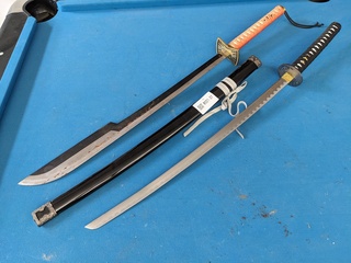 2x Decoratie Katana 