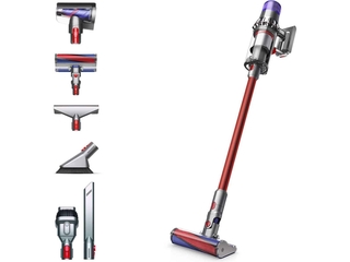 Dyson V11TM Fluffy draadloze steelstofzuiger Nickel/Rood