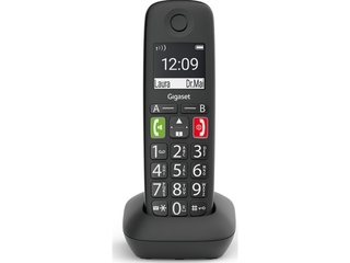 Gigaset E290E HX Losse Handset tbv uitbreiding Zwart