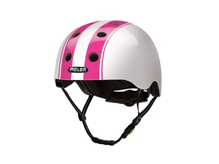 Melon Urban Active Dd Fietshelm Wit/Roze Maat 58-63 Cm