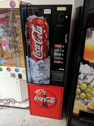 Frisdrank automaat Coca Cola