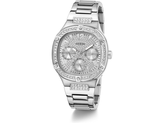 Guess GW0558L1 Polshorloge Dames Kwarts Duchess Zilverkleurig