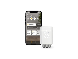Eve Thermo Smart Radiator Valve with LED Display, Automatic Temperatur