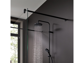 Hansgrohe Vernis Blend  Douchesysteem zonder mengkraan Mat zwart