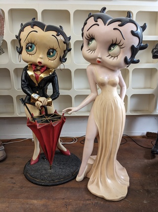 Set decoratiebeelden Betty Boop