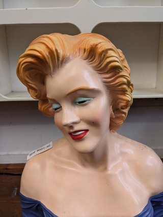 Decoratie borstbeeld Marilyn Monroe