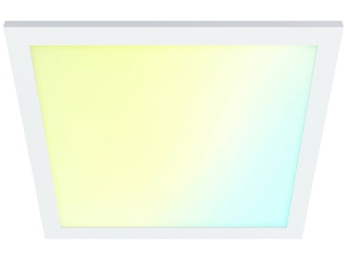 WiZ Colour Panel Ceiling Smart Light Square 36W App Control, voor Binn